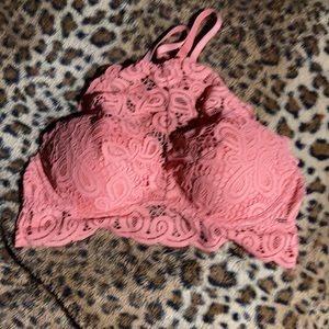 Pink VS bralette